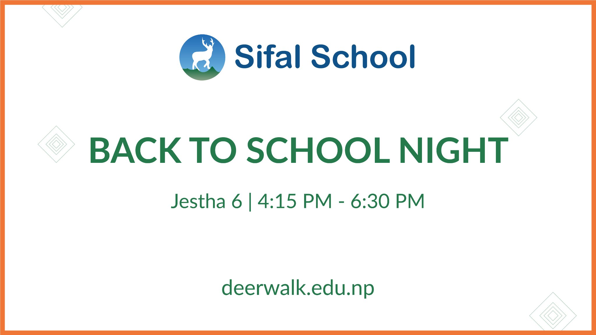 DSS Back to School Night | Grade 1-3